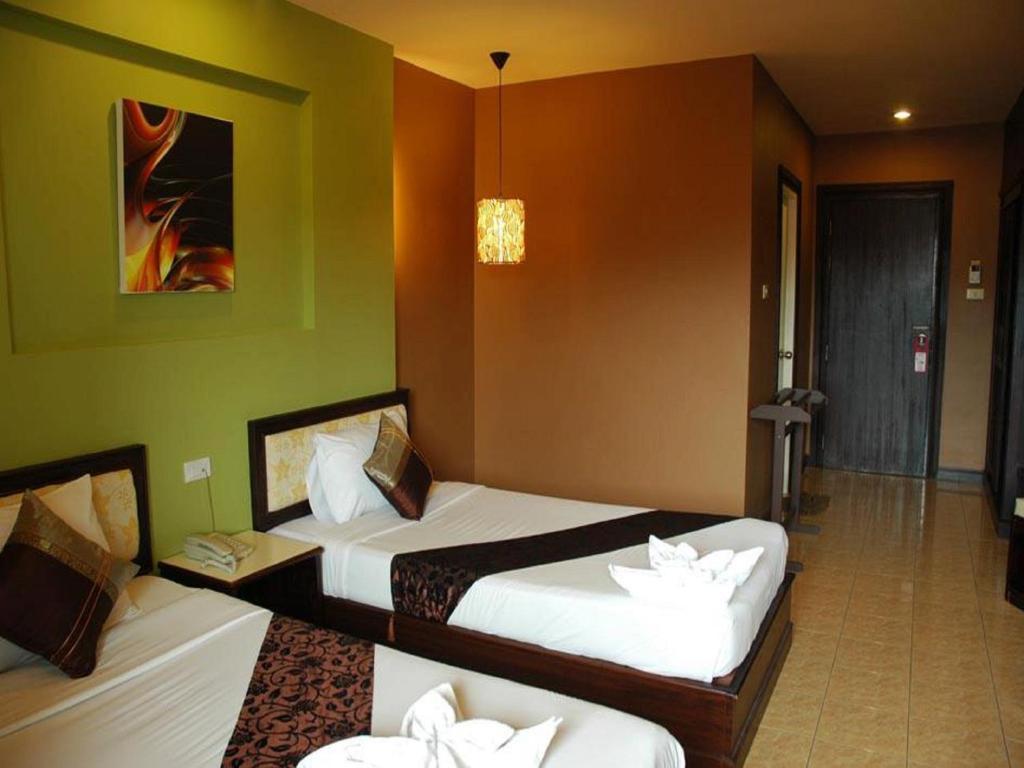 A Mansion Hotel Krabi town Buitenkant foto